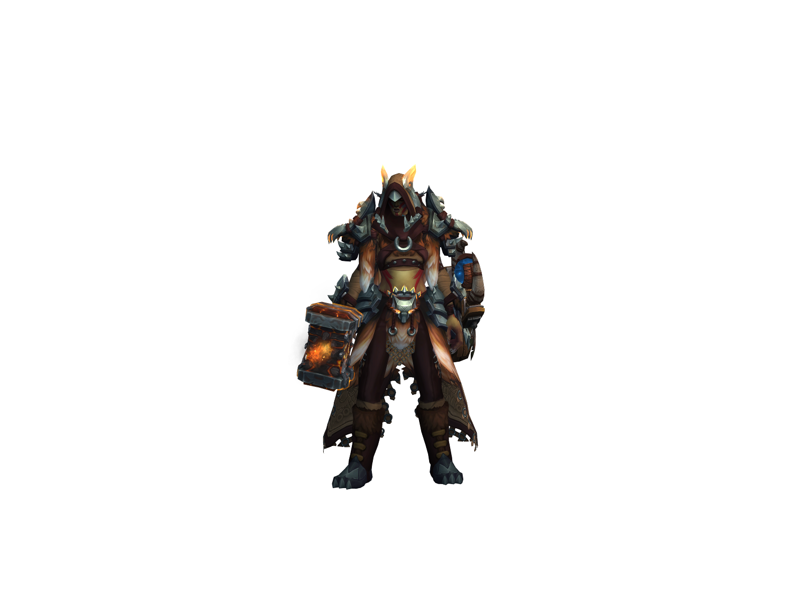 Crapulette 3D character render