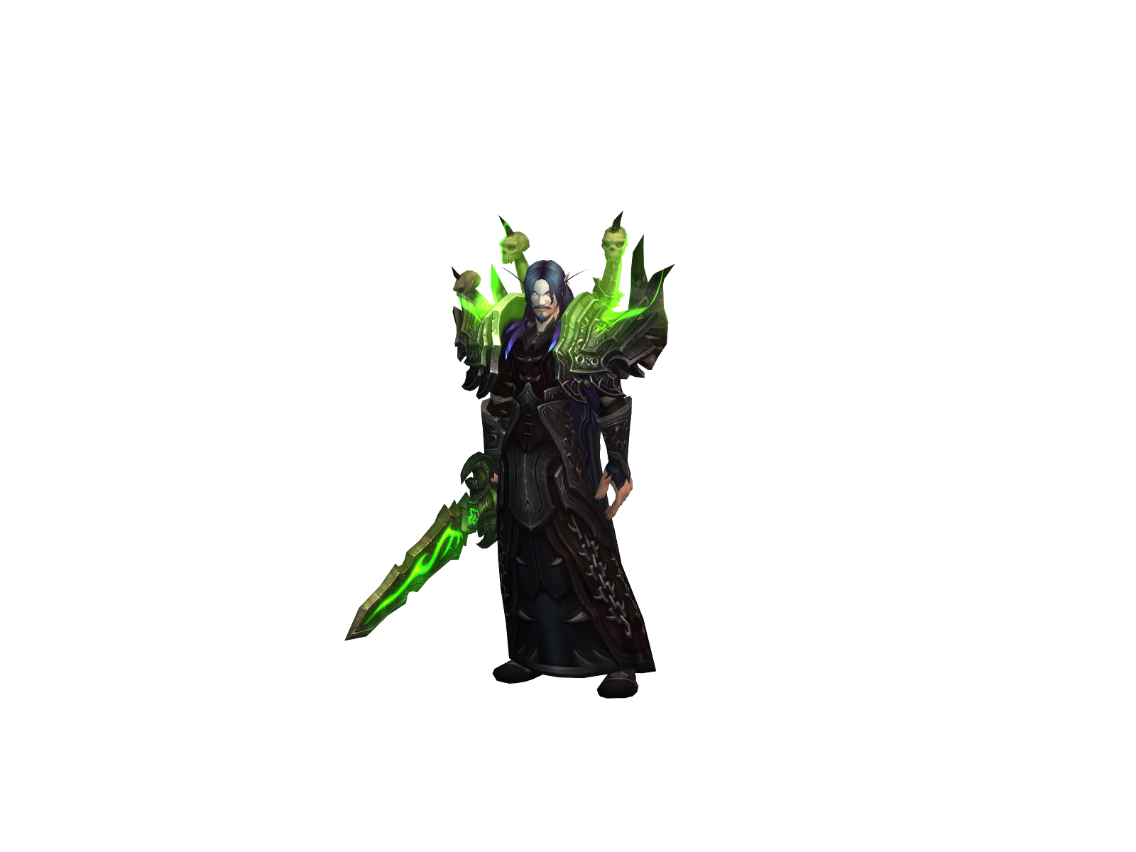 Immolatio 3D character render