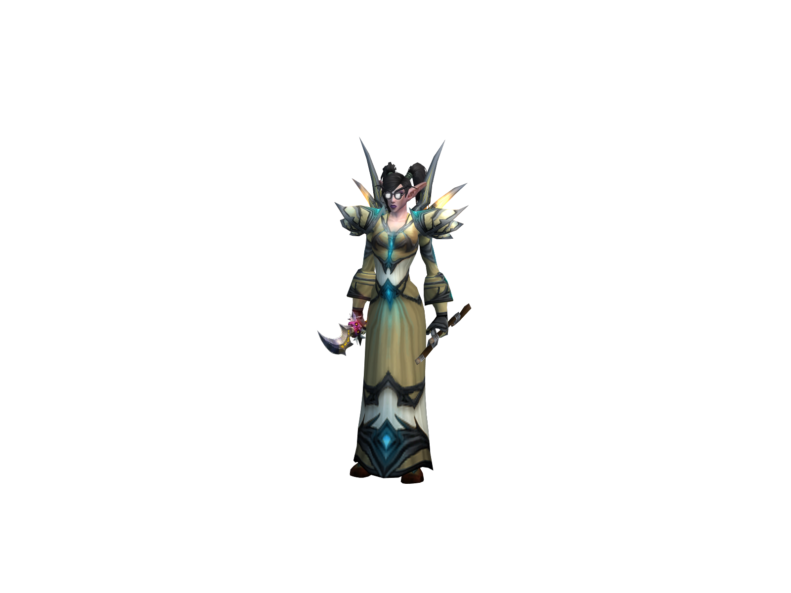 Ælexandria 3D character render