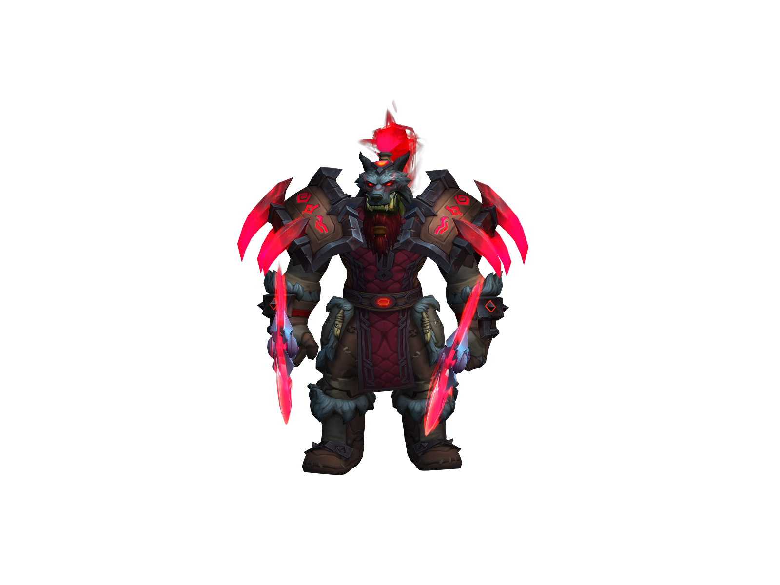 Totemlícker 3D character render