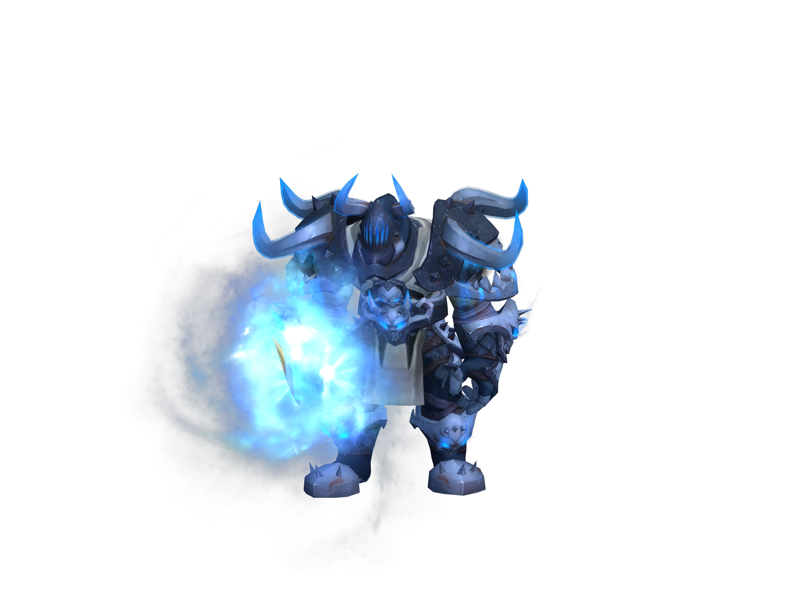 Skullghul 3D character render