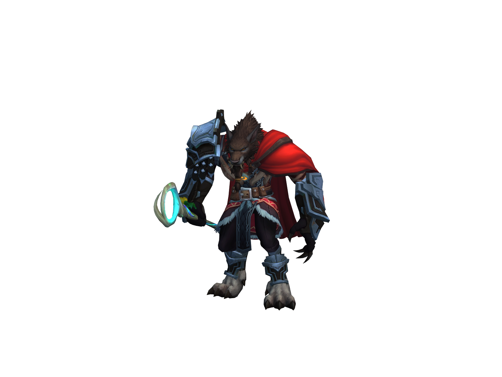 Taîc 3D character render