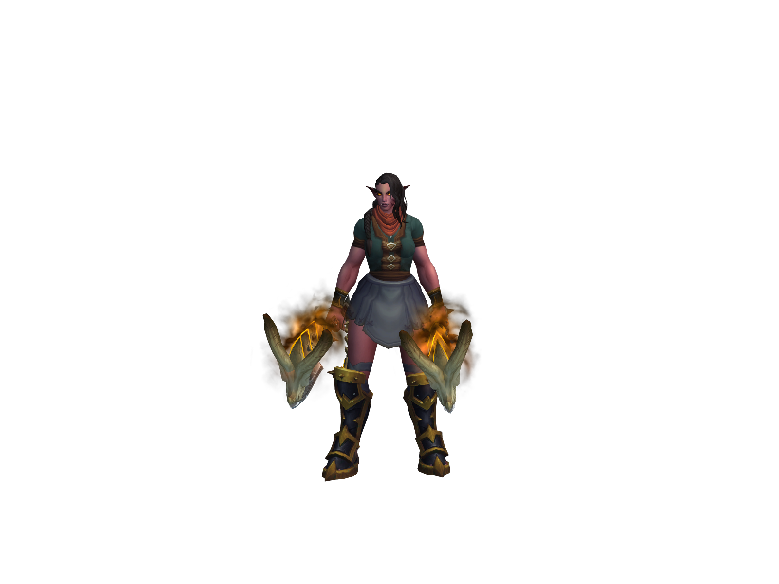 Alparosa 3D character render