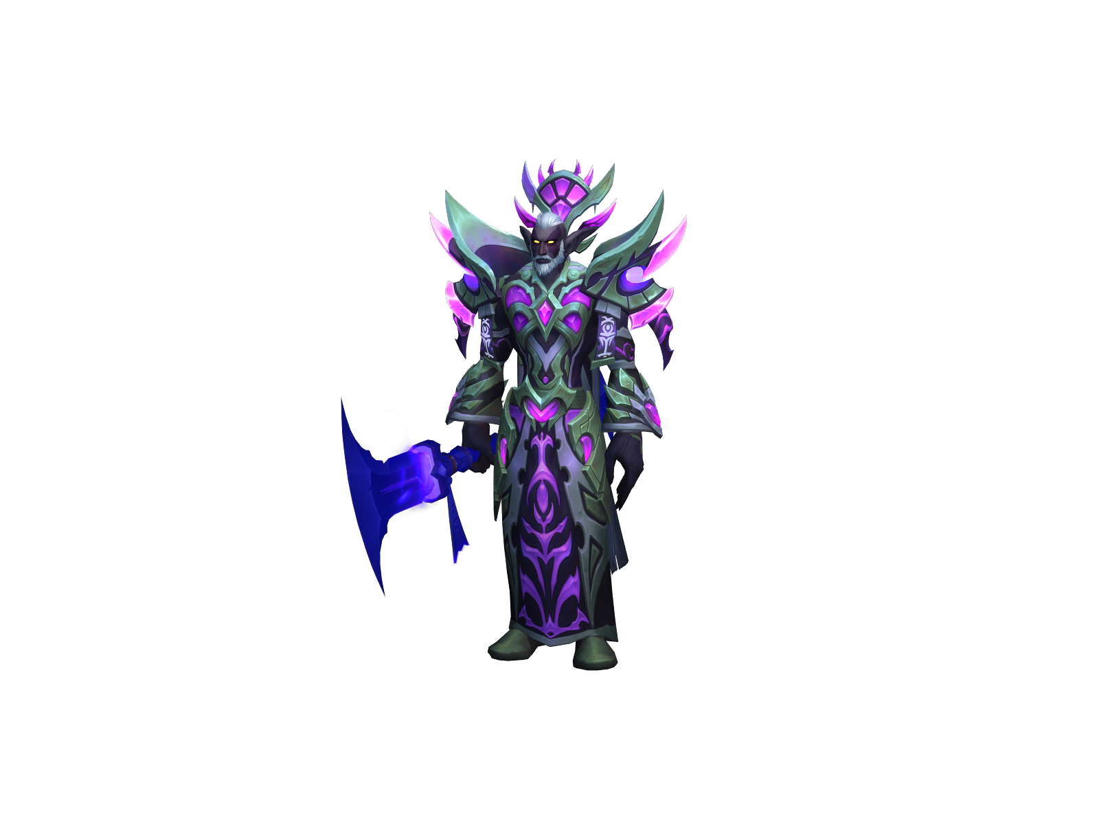 Highpriest 3D character render