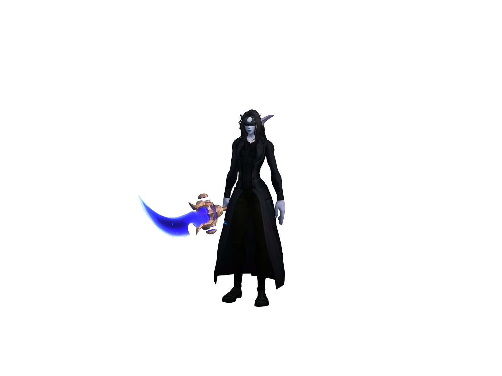 Zlias 3D character render