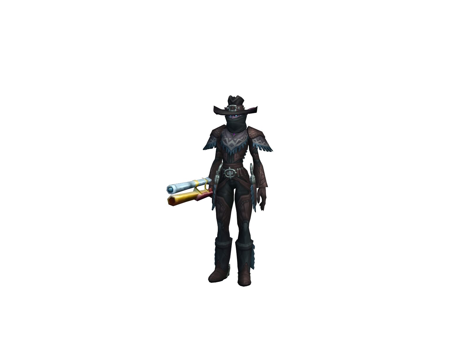 Deadlyft 3D character render