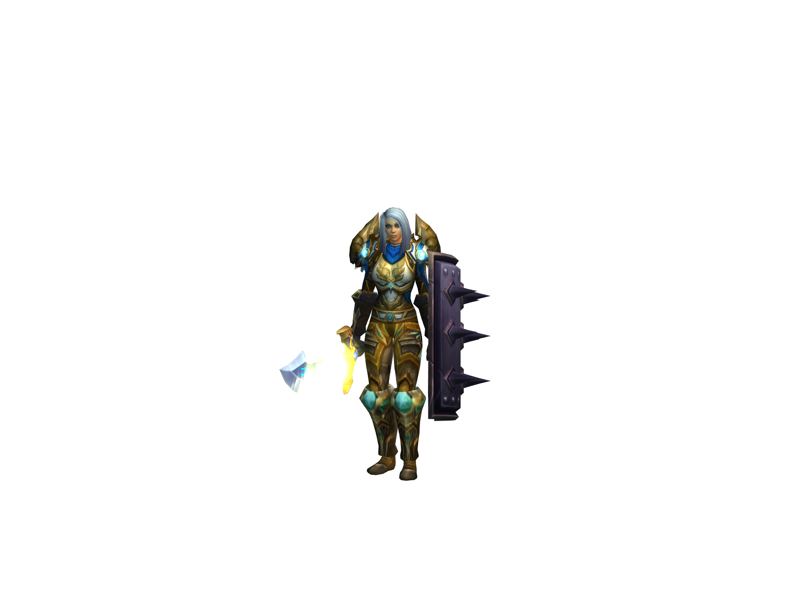Anhälya 3D character render