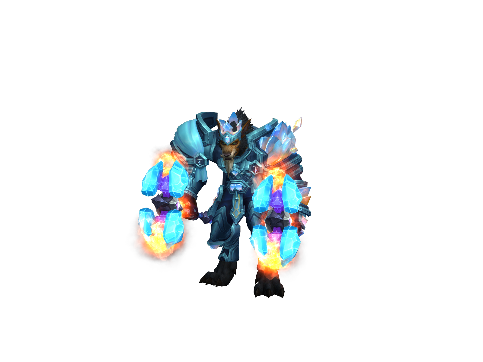 Daszutzu 3D character render