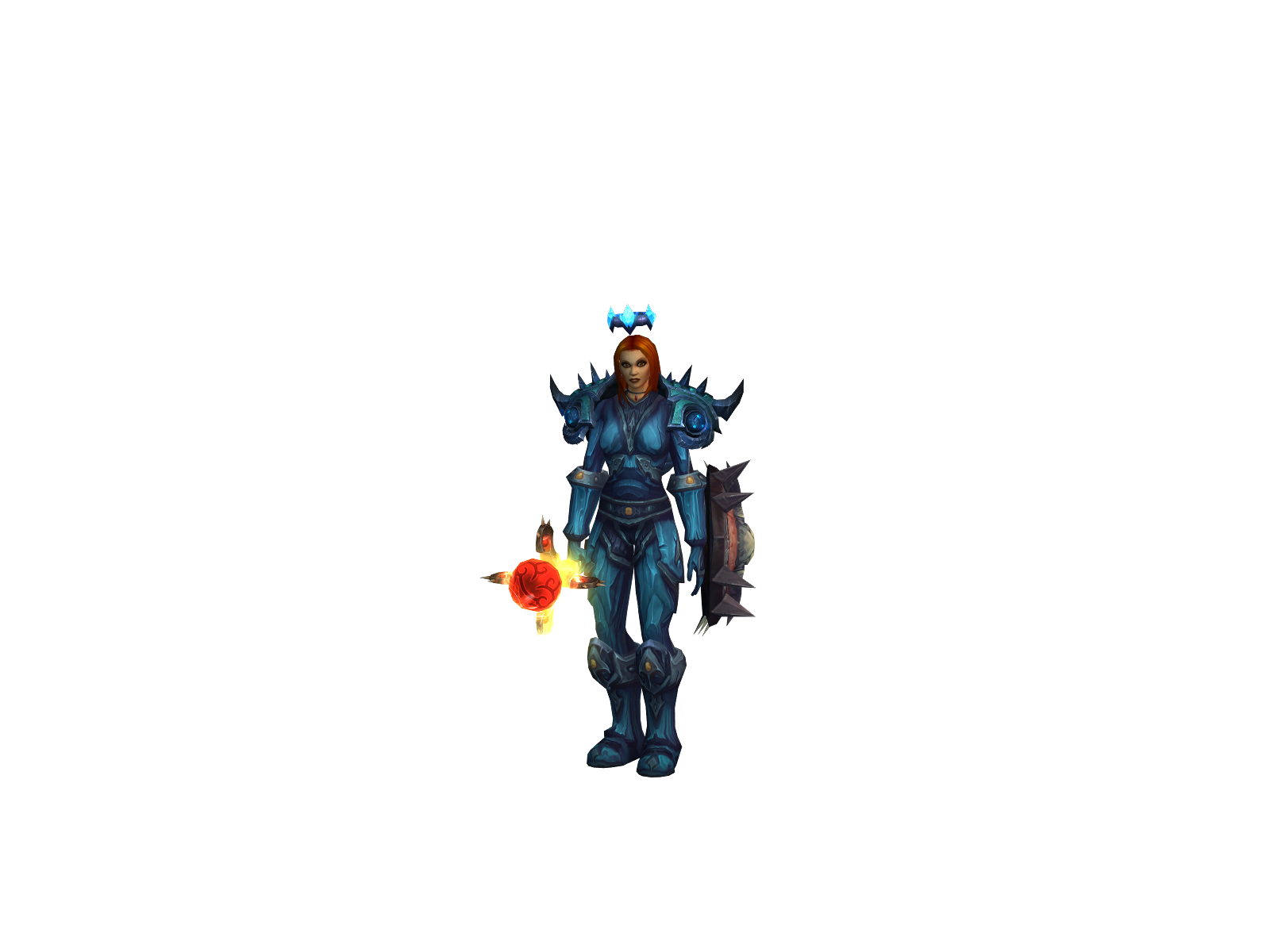 Fluffyhype 3D character render