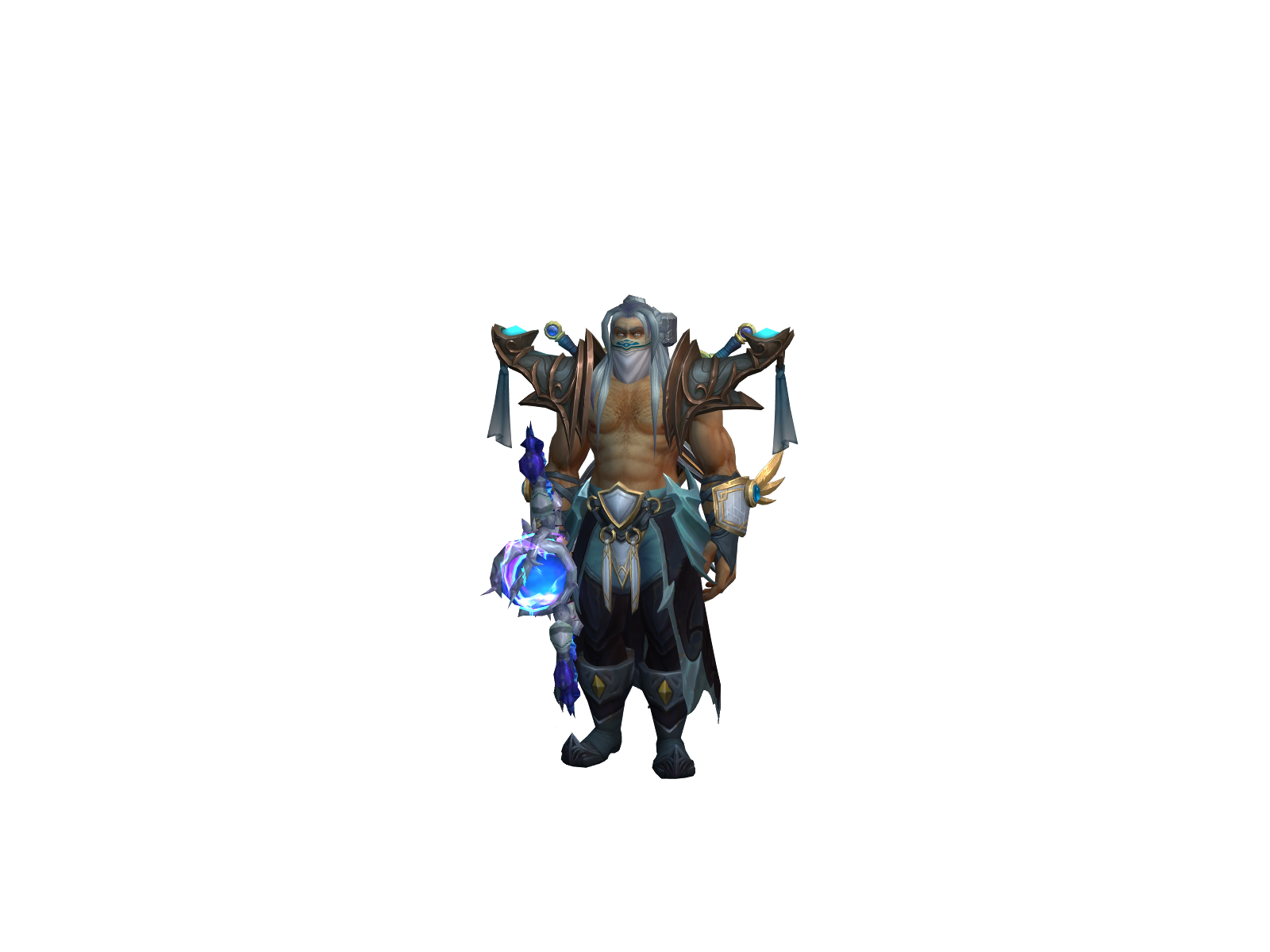 Xahari 3D character render