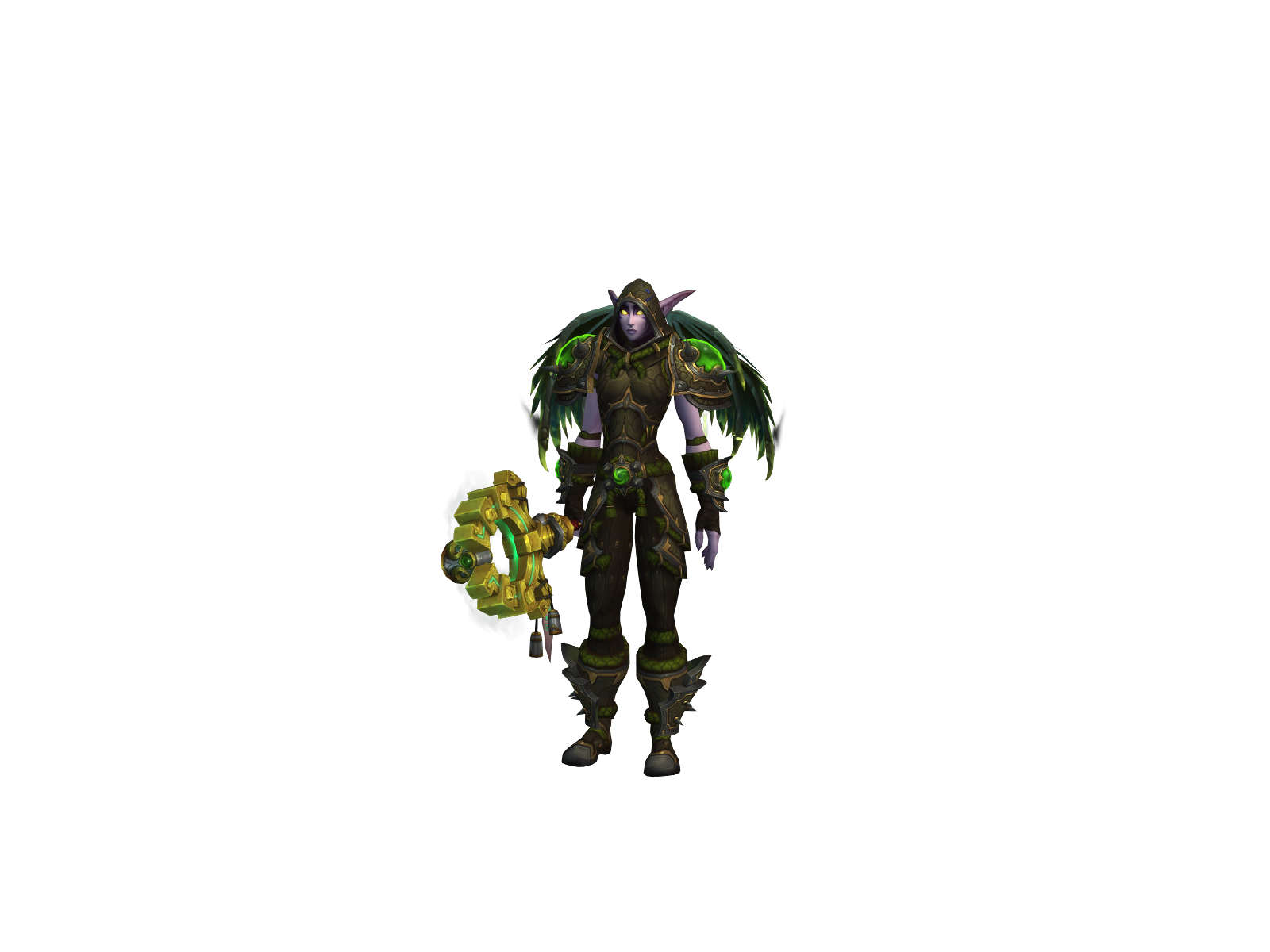Monkspirans 3D character render