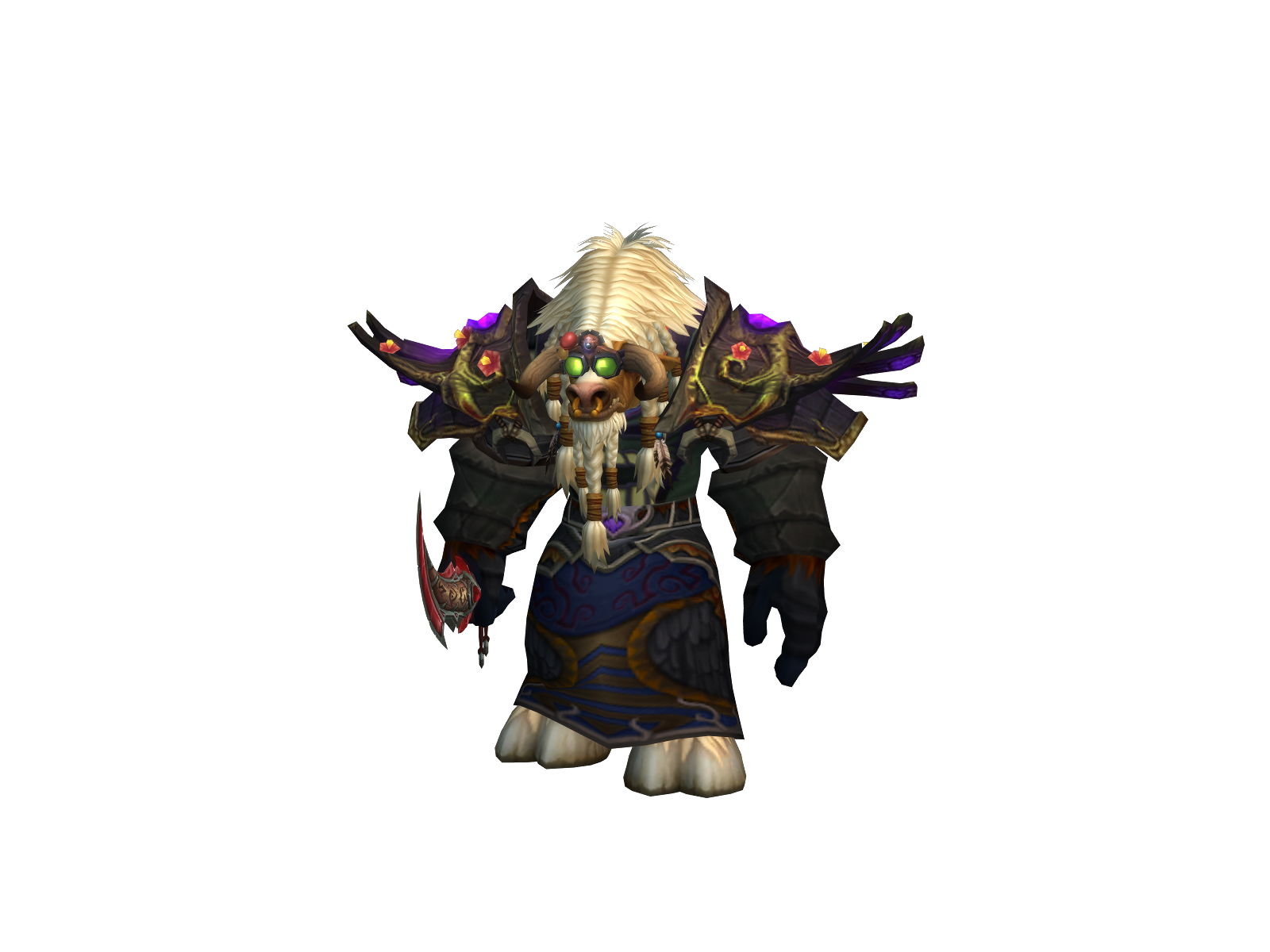 Dtobeff 3D character render