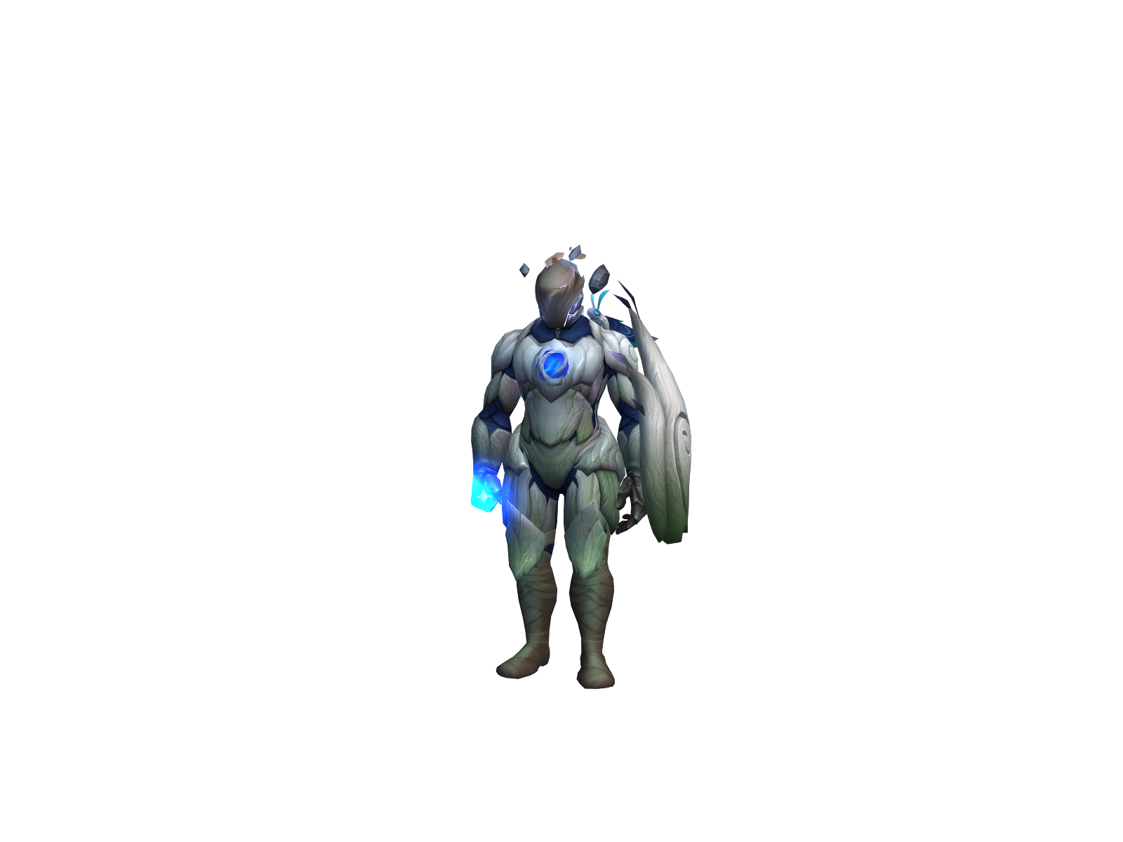 Idllbl 3D character render
