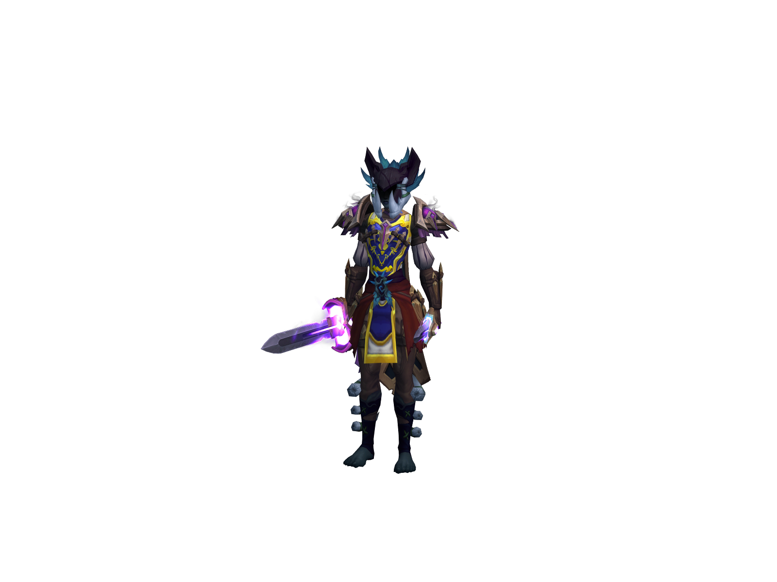 Sápp 3D character render