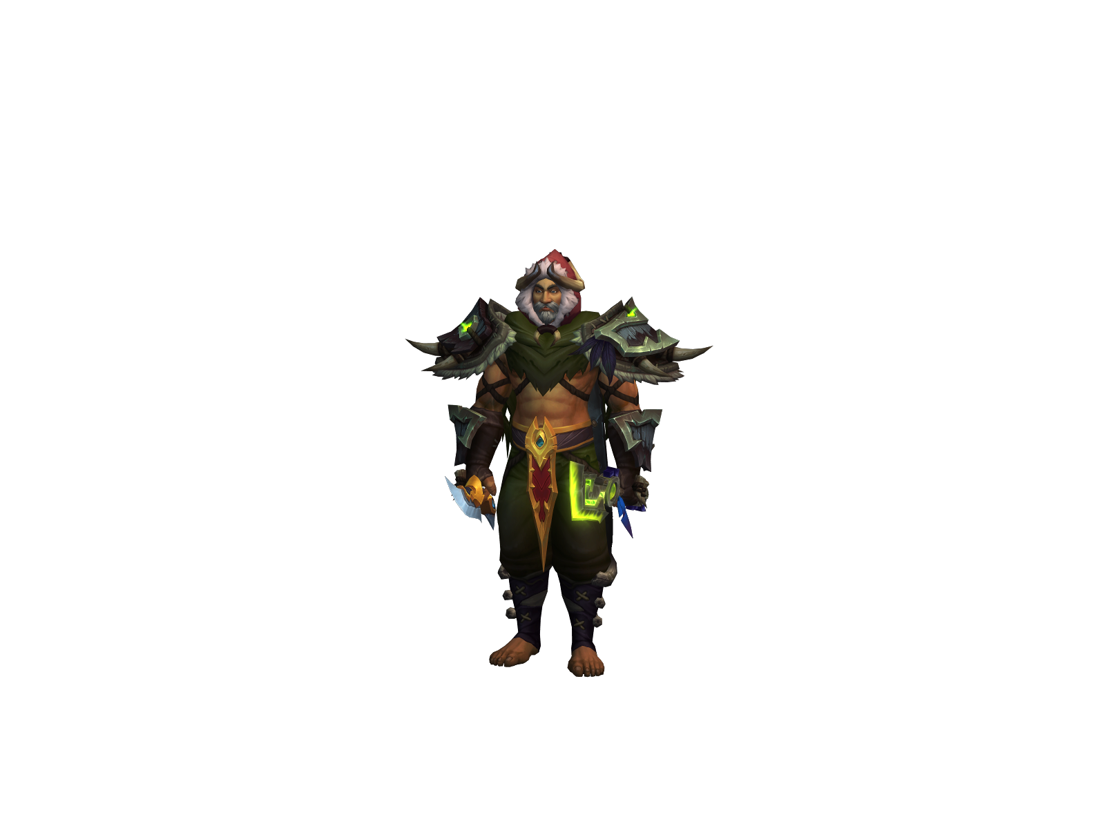 Theunknownx character render