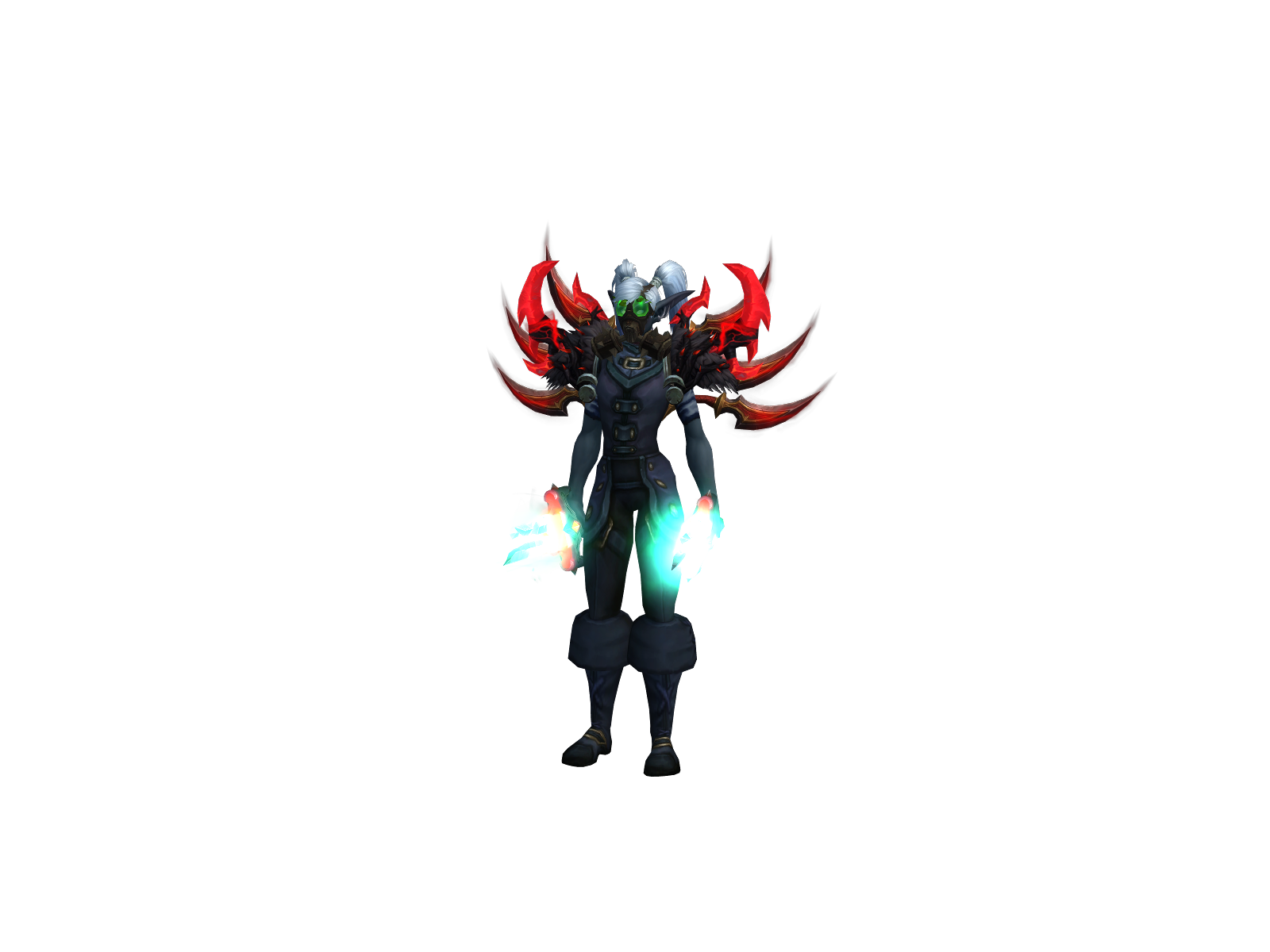 Schiz 3D character render