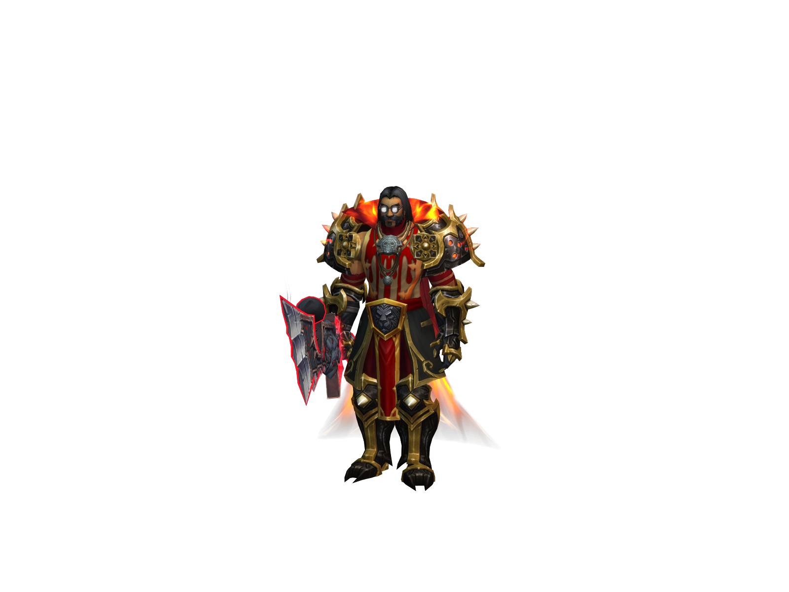 Skrckadin 3D character render