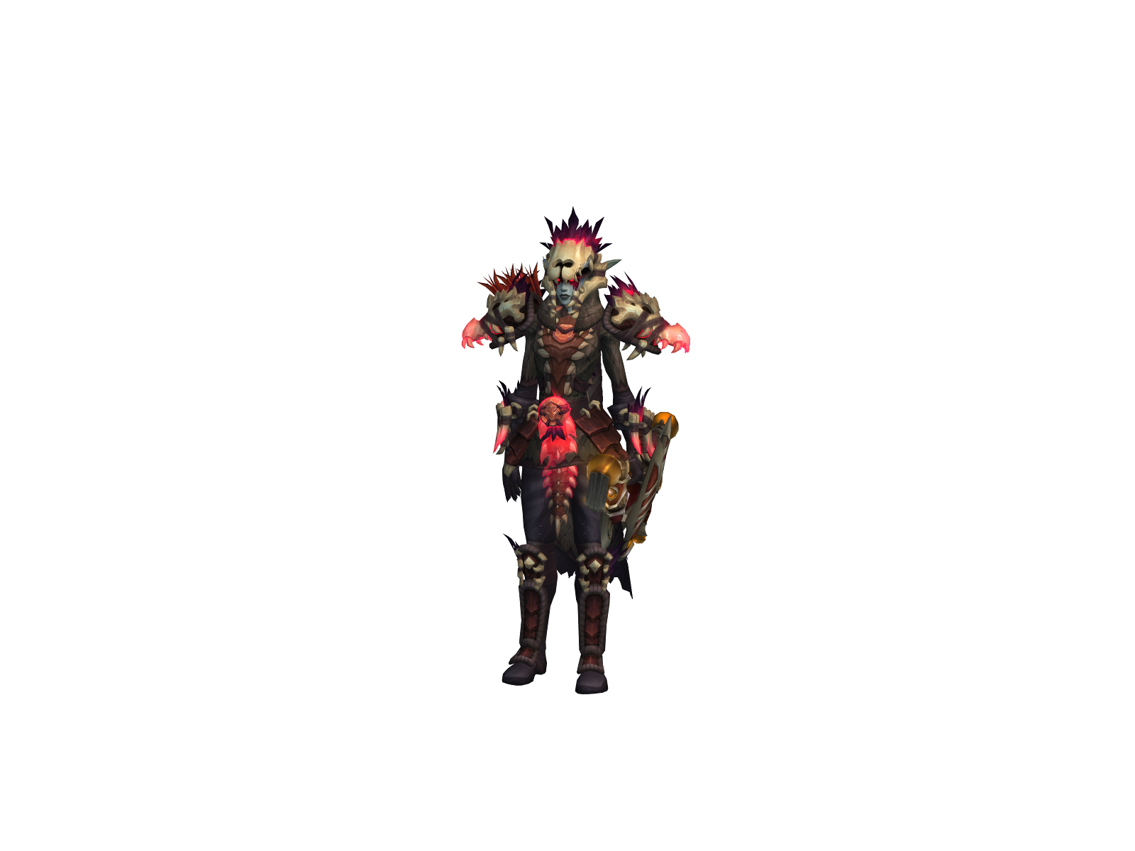 Shrapnel 3D character render