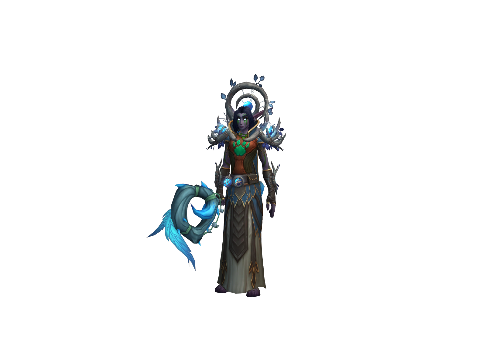 Ewou 3D character render