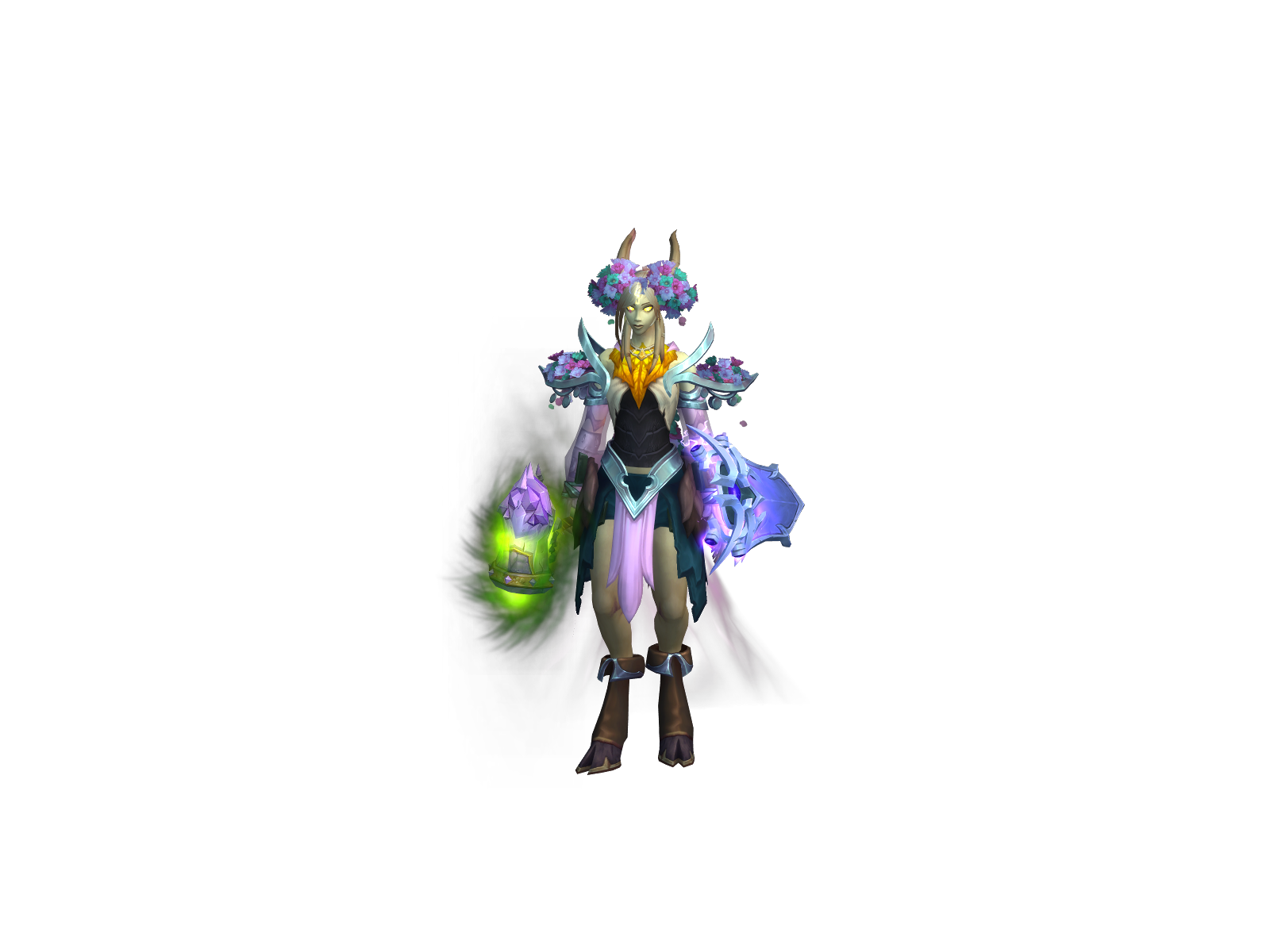 Vishnutalija 3D character render