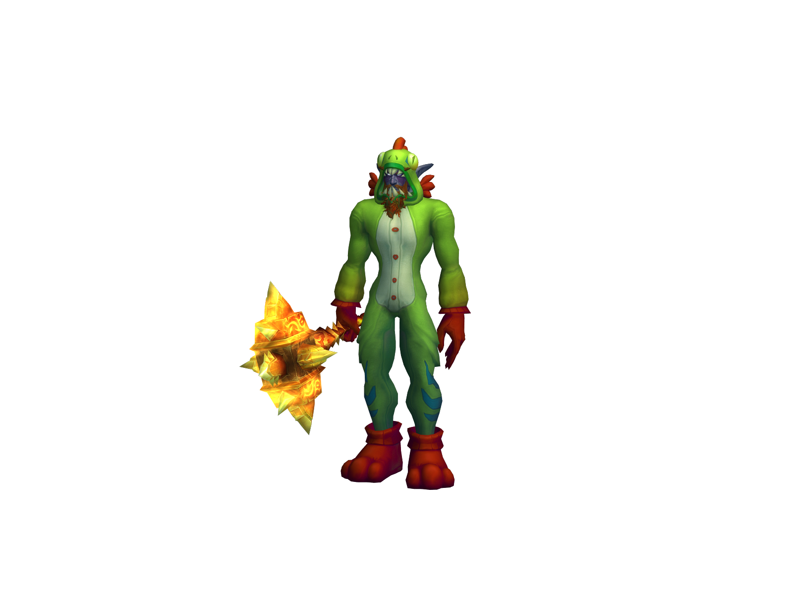 Gaeldeth 3D character render