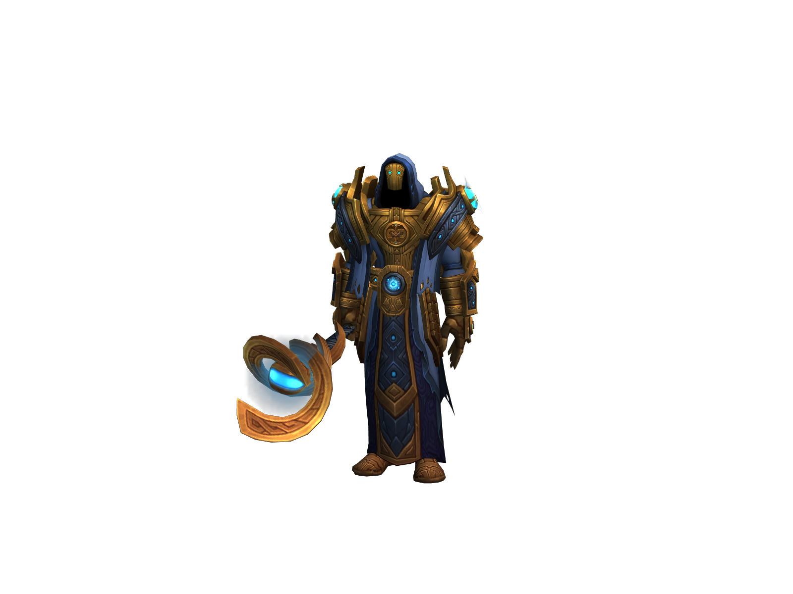 Managlass 3D character render