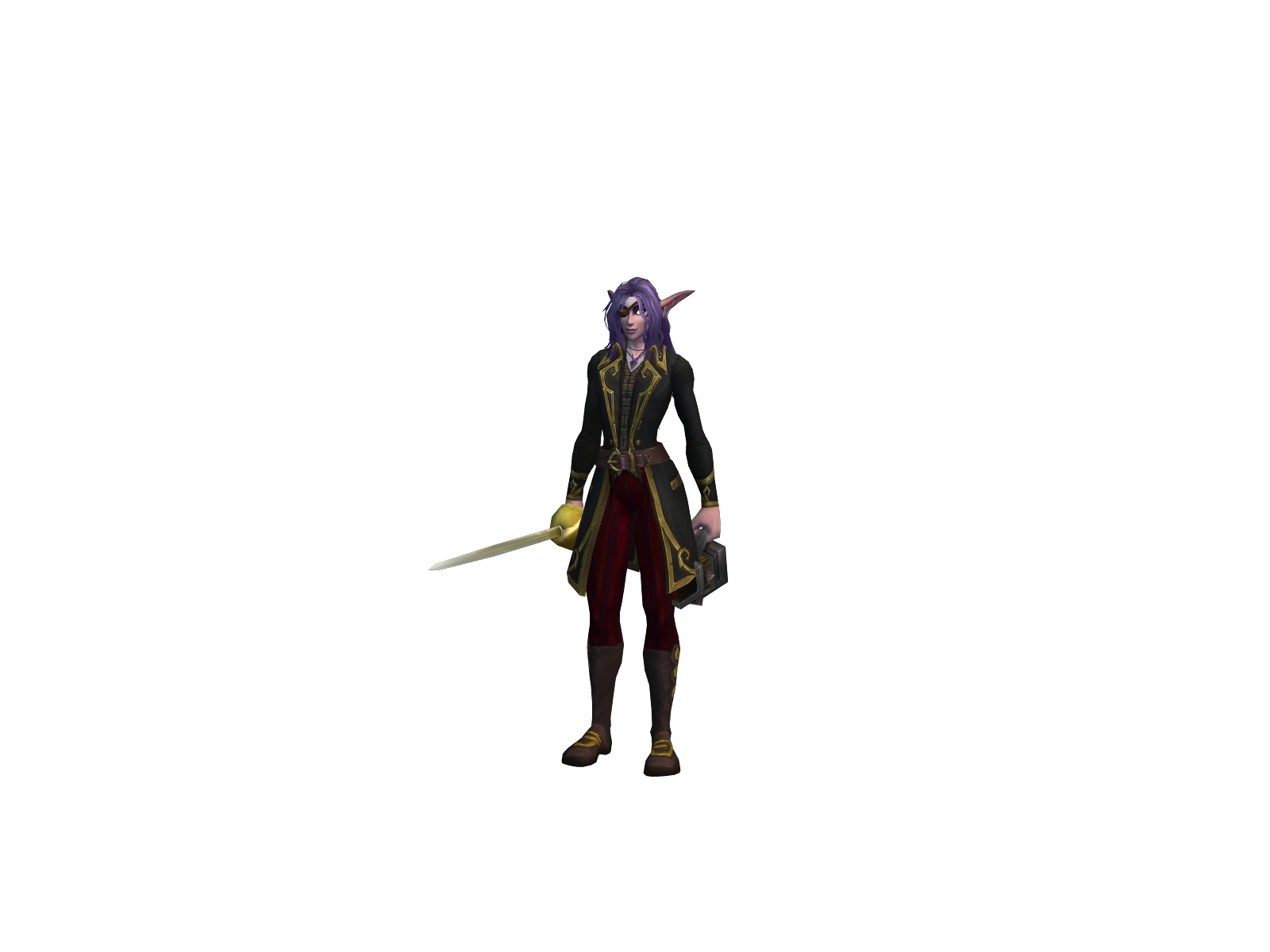 Kasini 3D character render