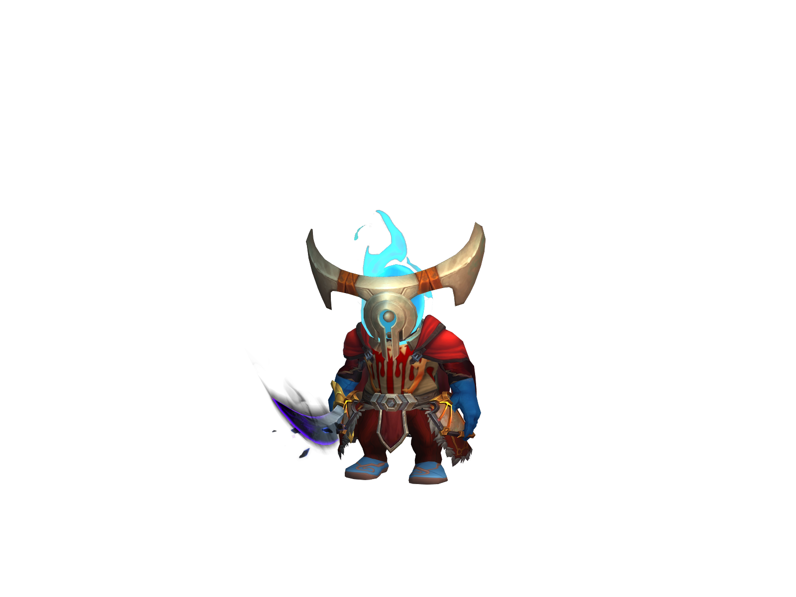 Chikchack 3D character render