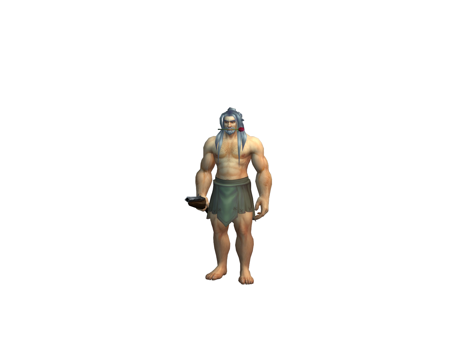 Tarkanvekurt 3D character render