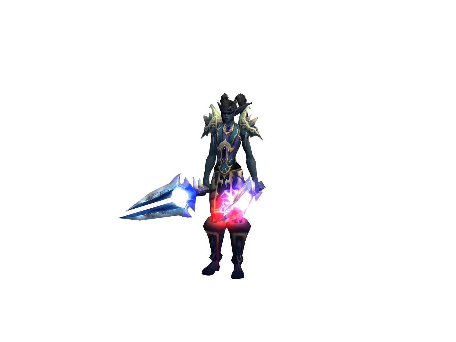 Endeavourr 3D character render