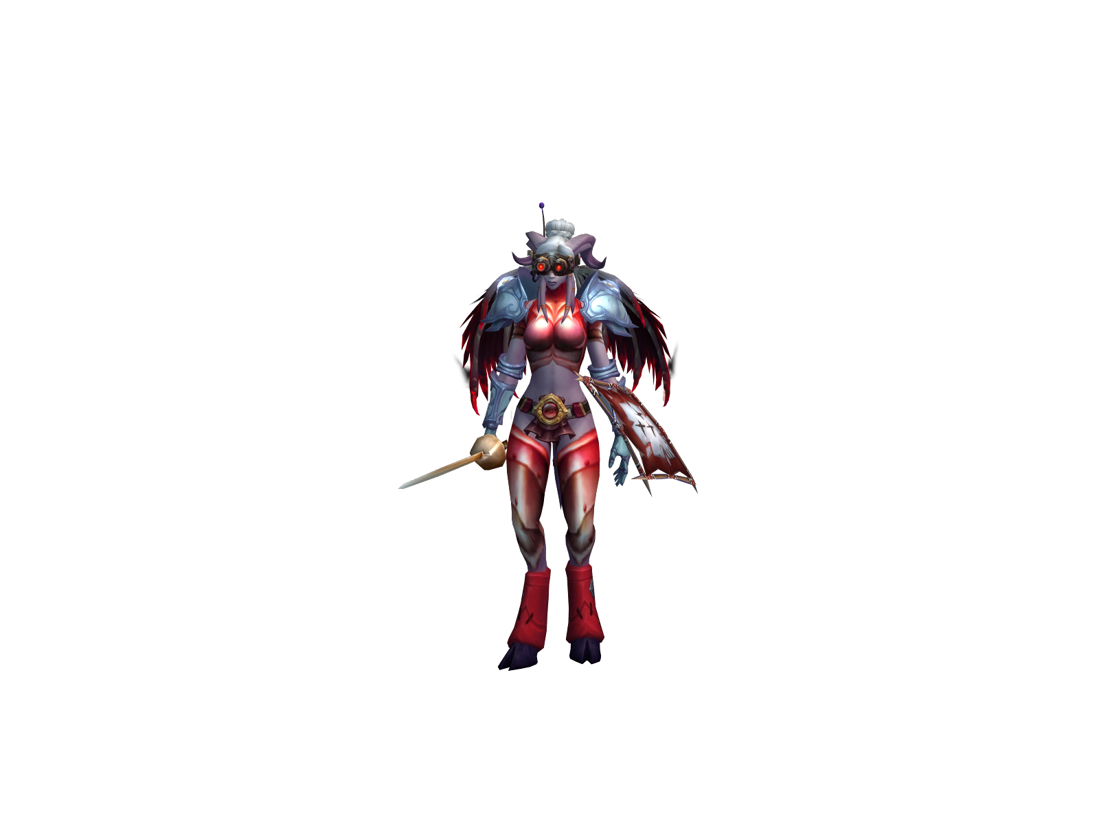 Seshpala 3D character render