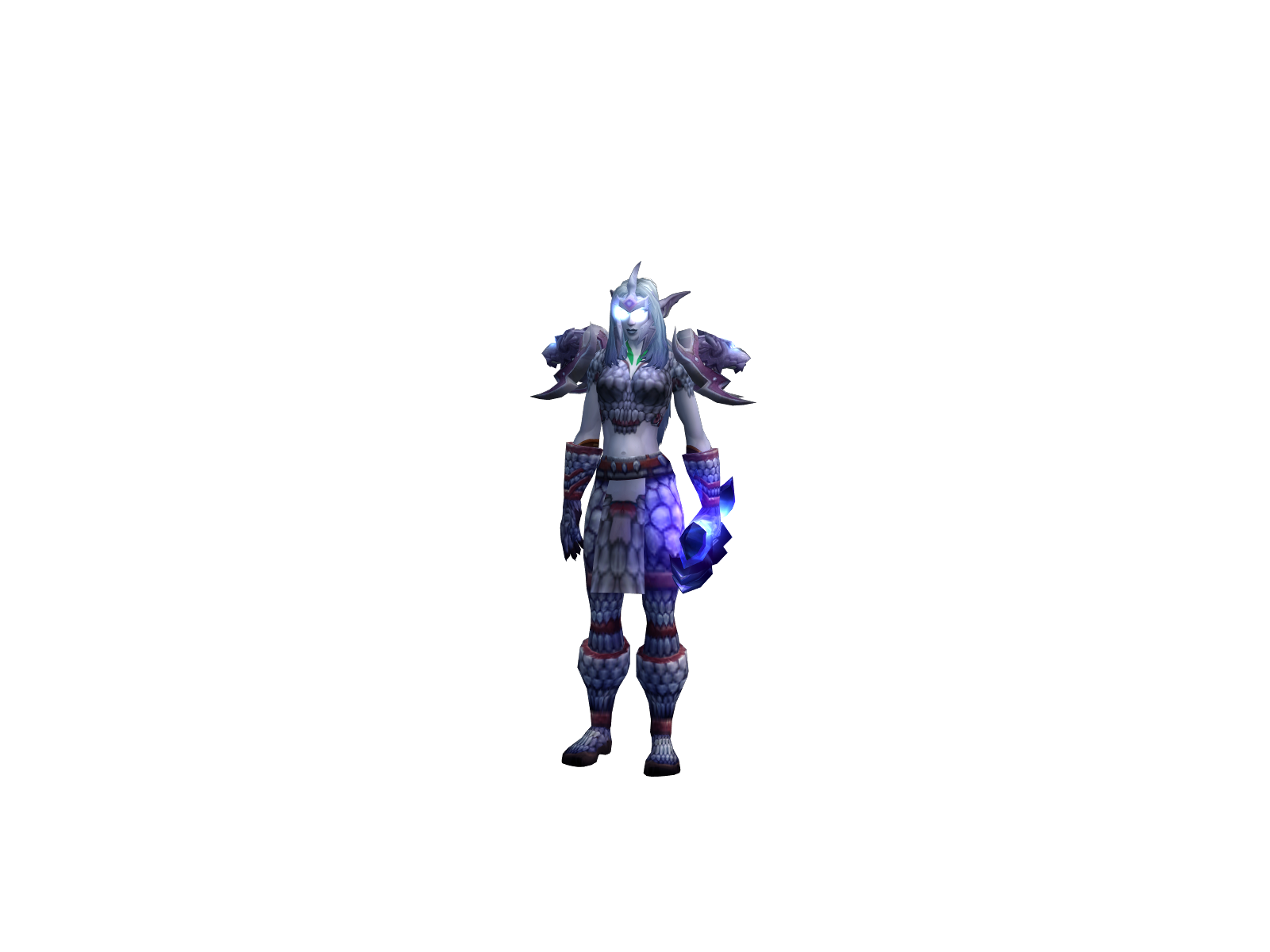 Kritqt 3D character render