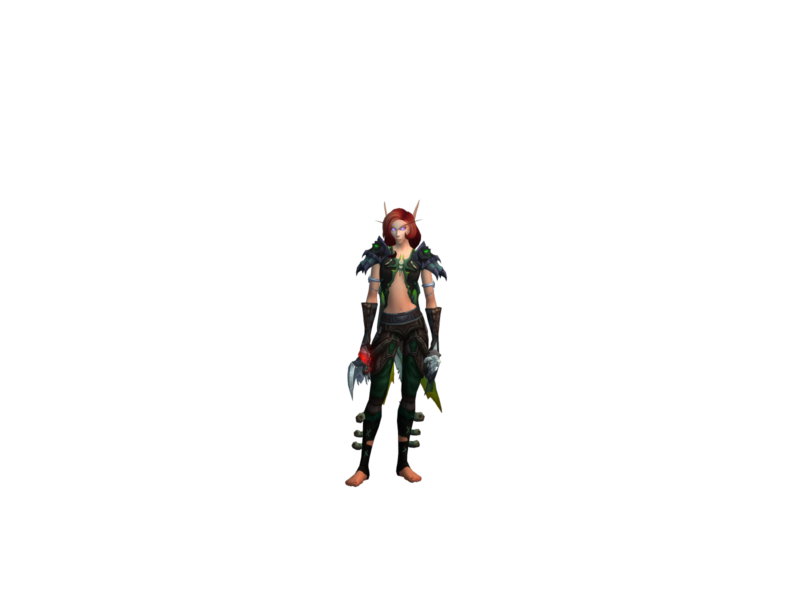 Telvina 3D character render