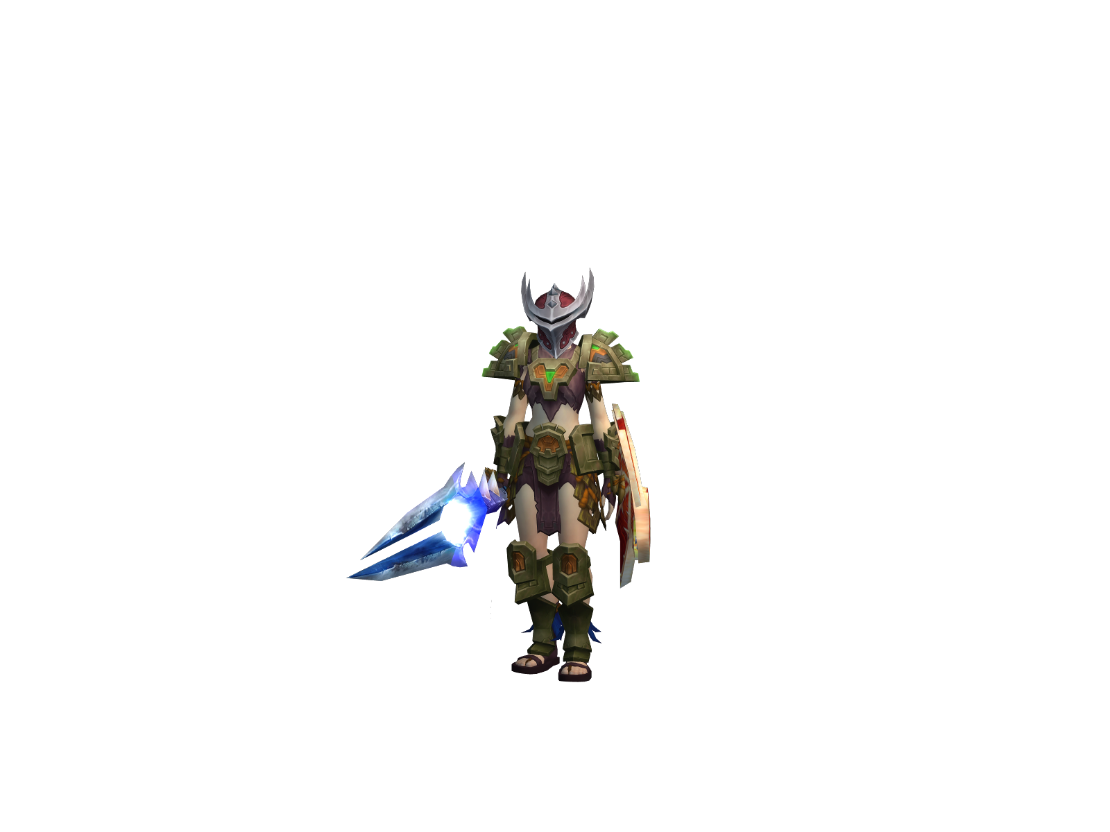 Lofotof 3D character render
