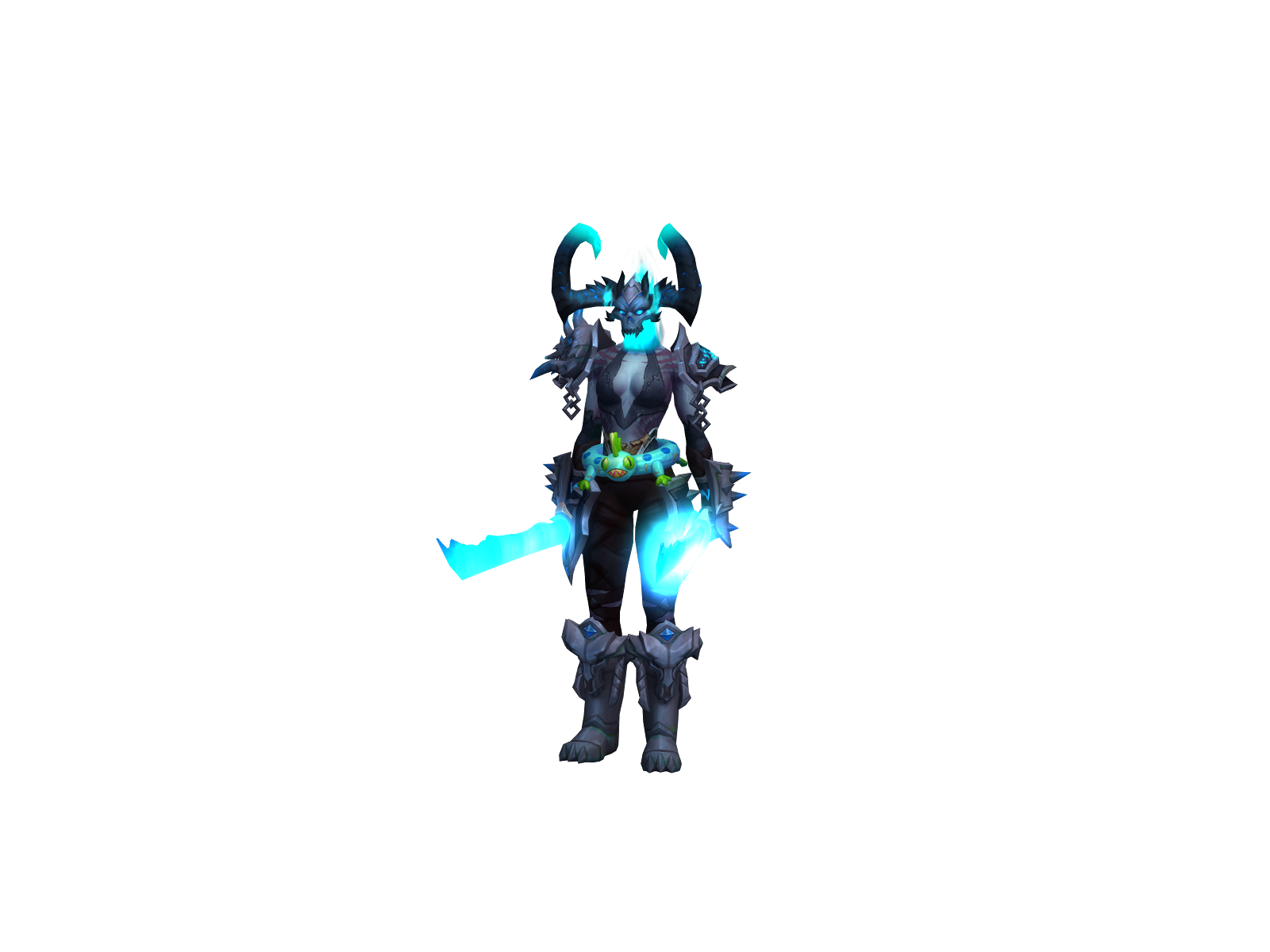Demonholic 3D character render