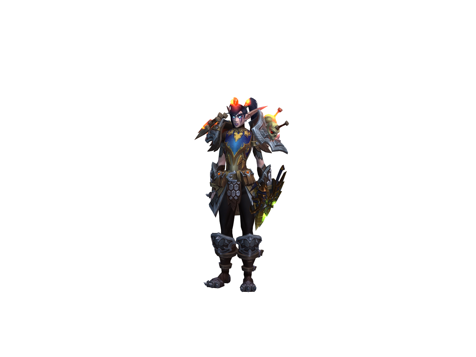 Aotoona 3D character render