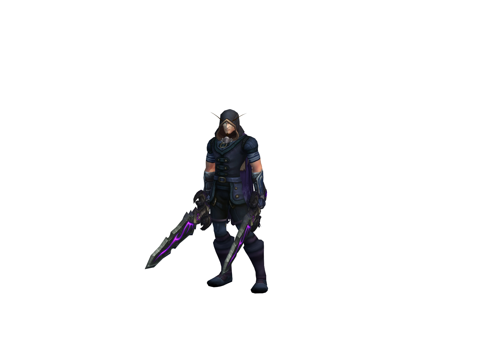 Clarencé 3D character render