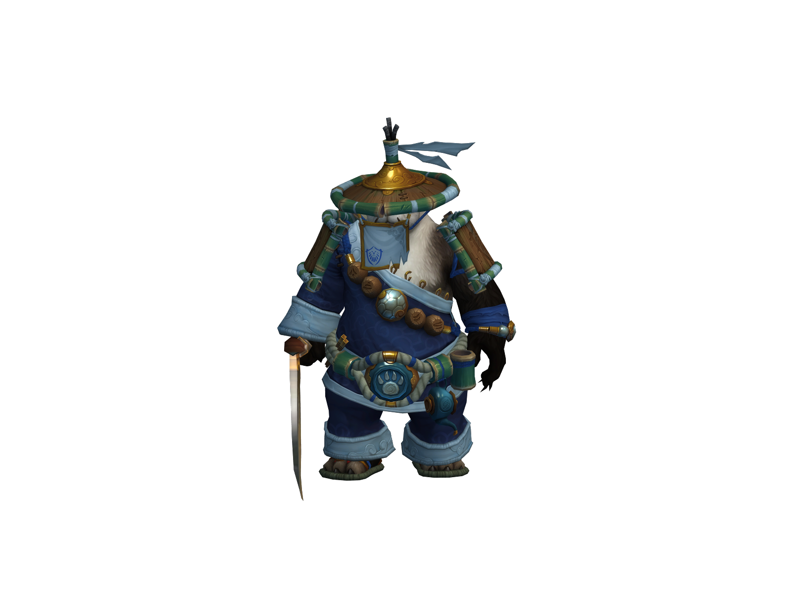 Minikpanda 3D character render