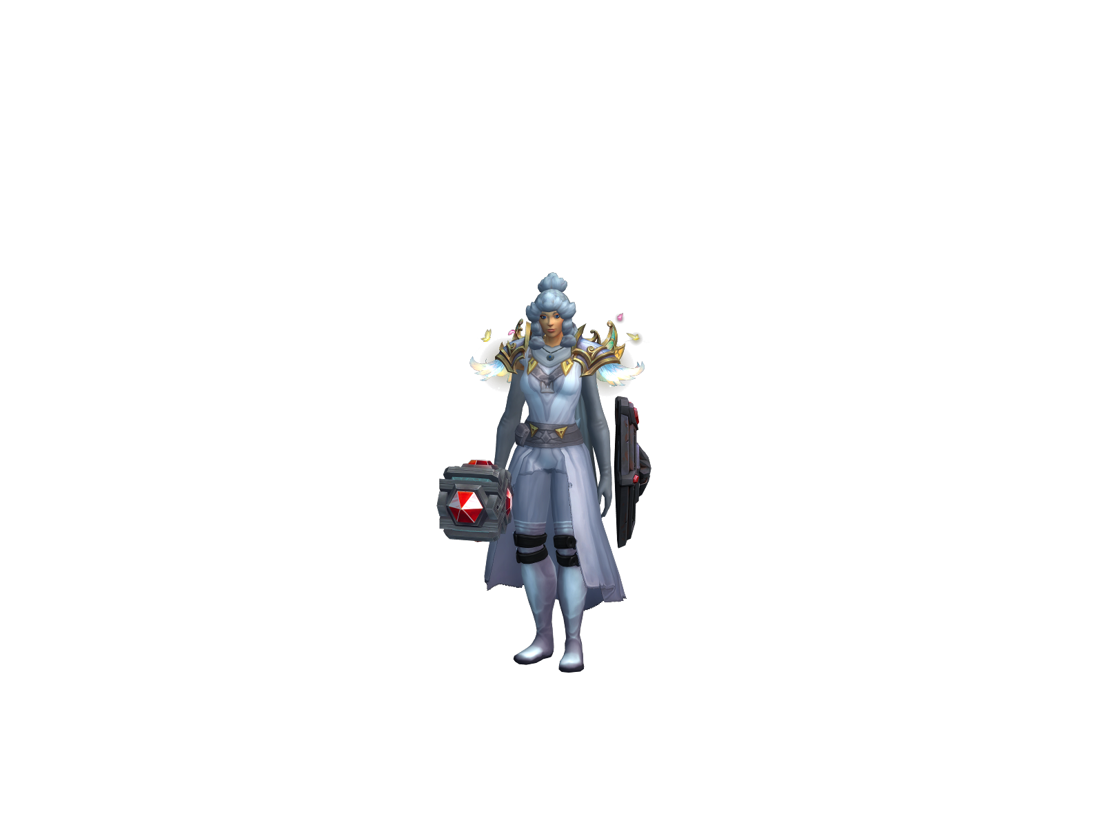 Irbís 3D character render