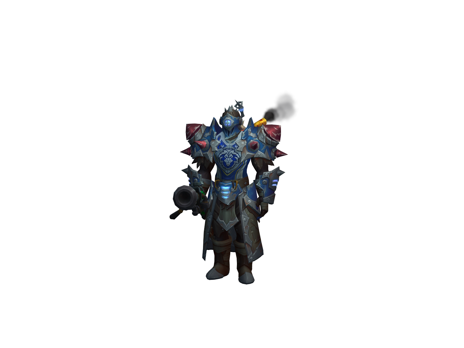 Centermass 3D character render
