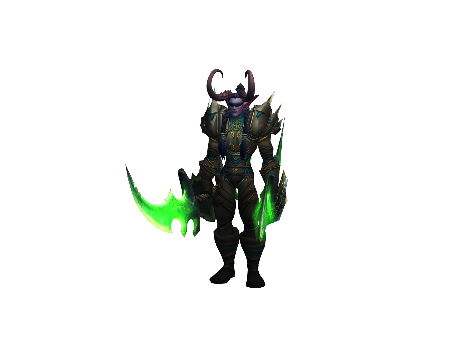 Satanoulis 3D character render