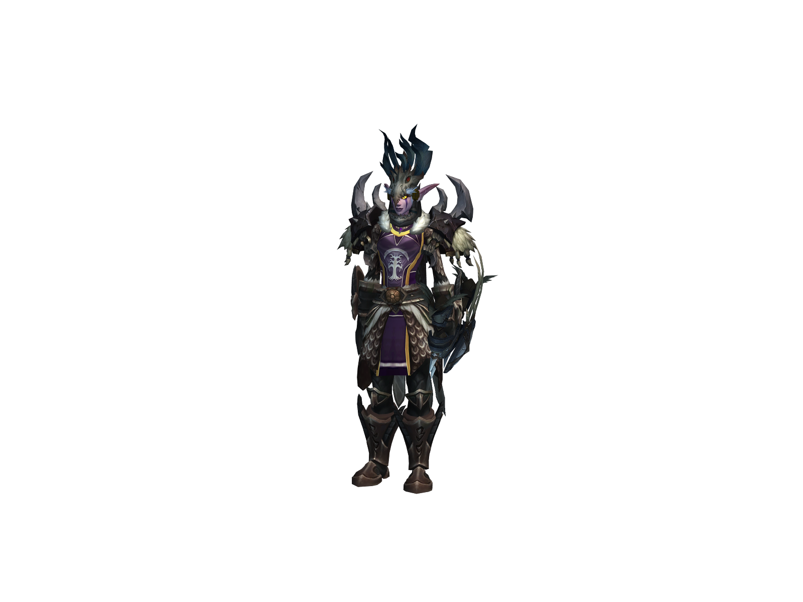Sheraine 3D character render