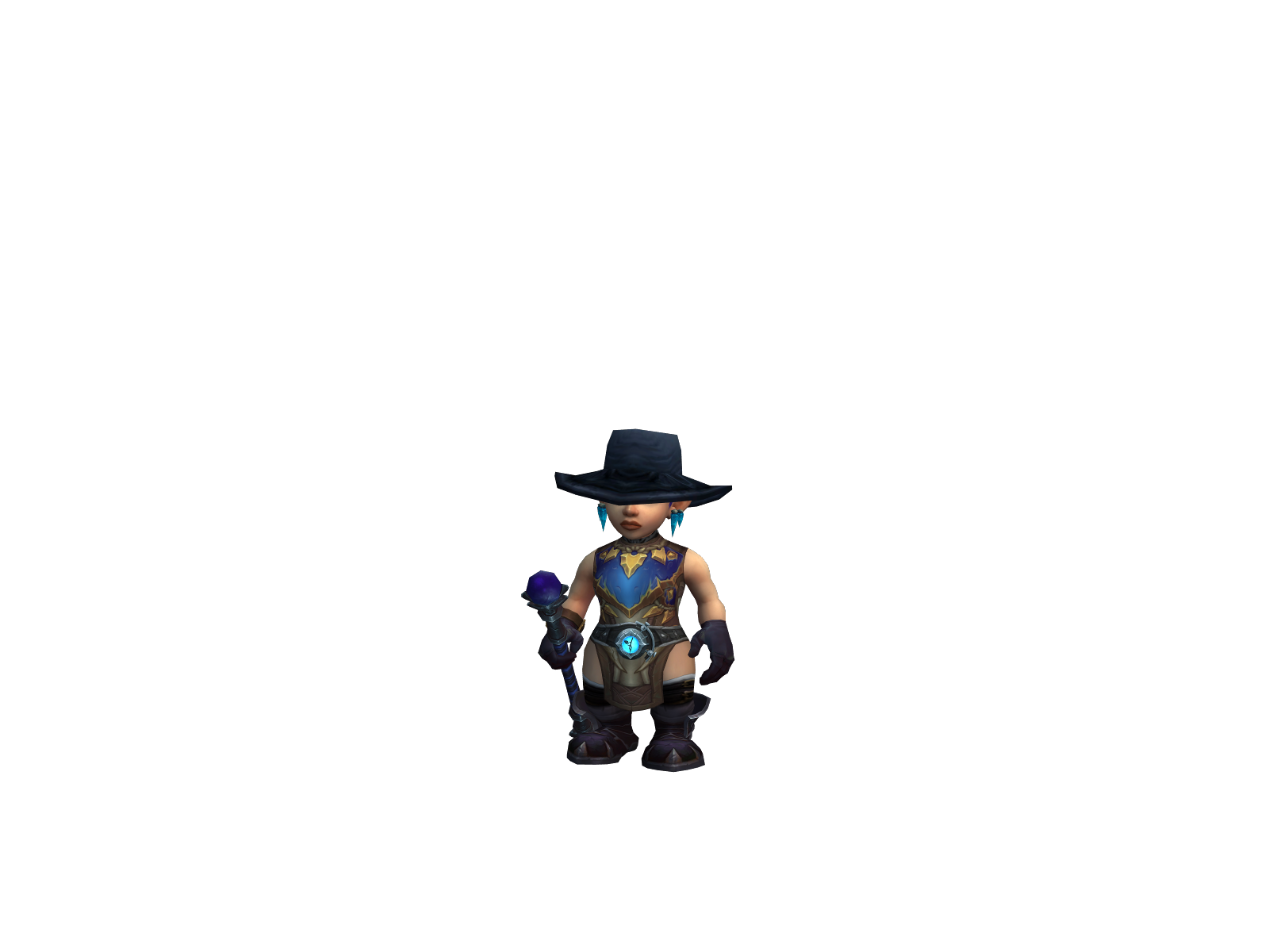 Athefrozen 3D character render