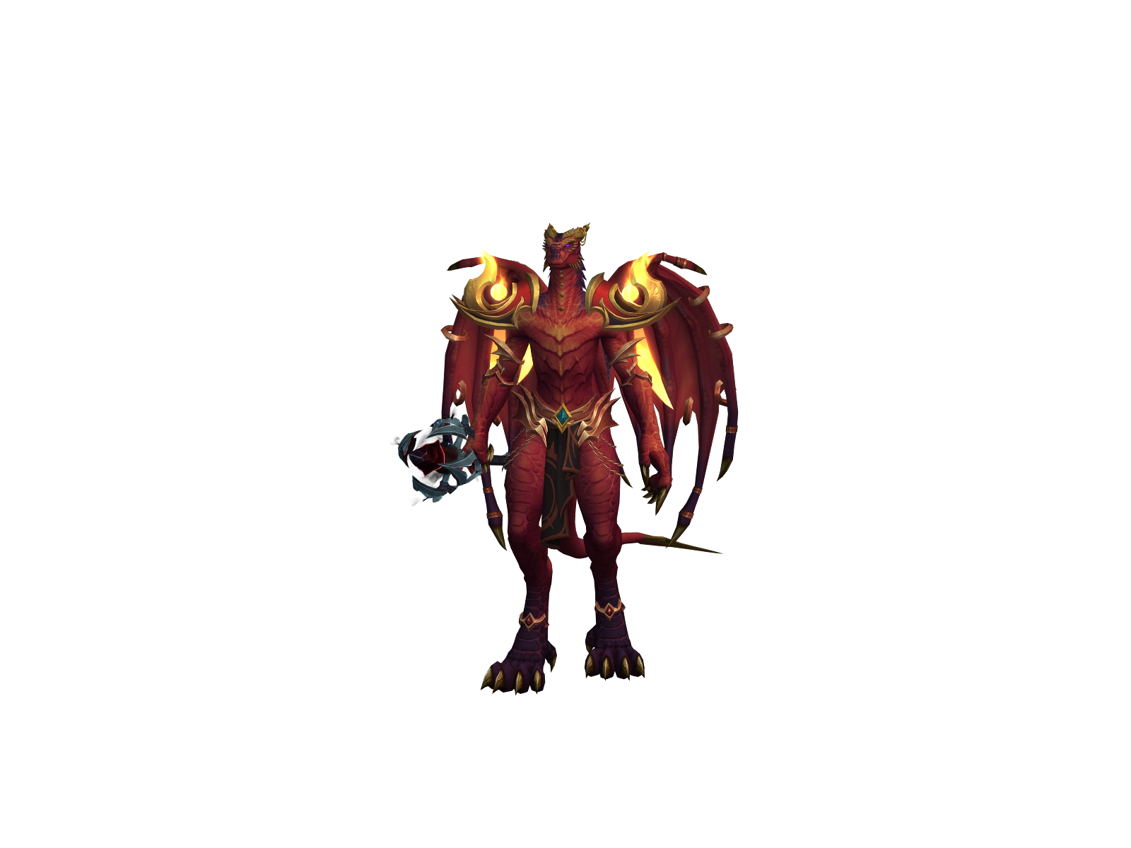 Moolfire 3D character render