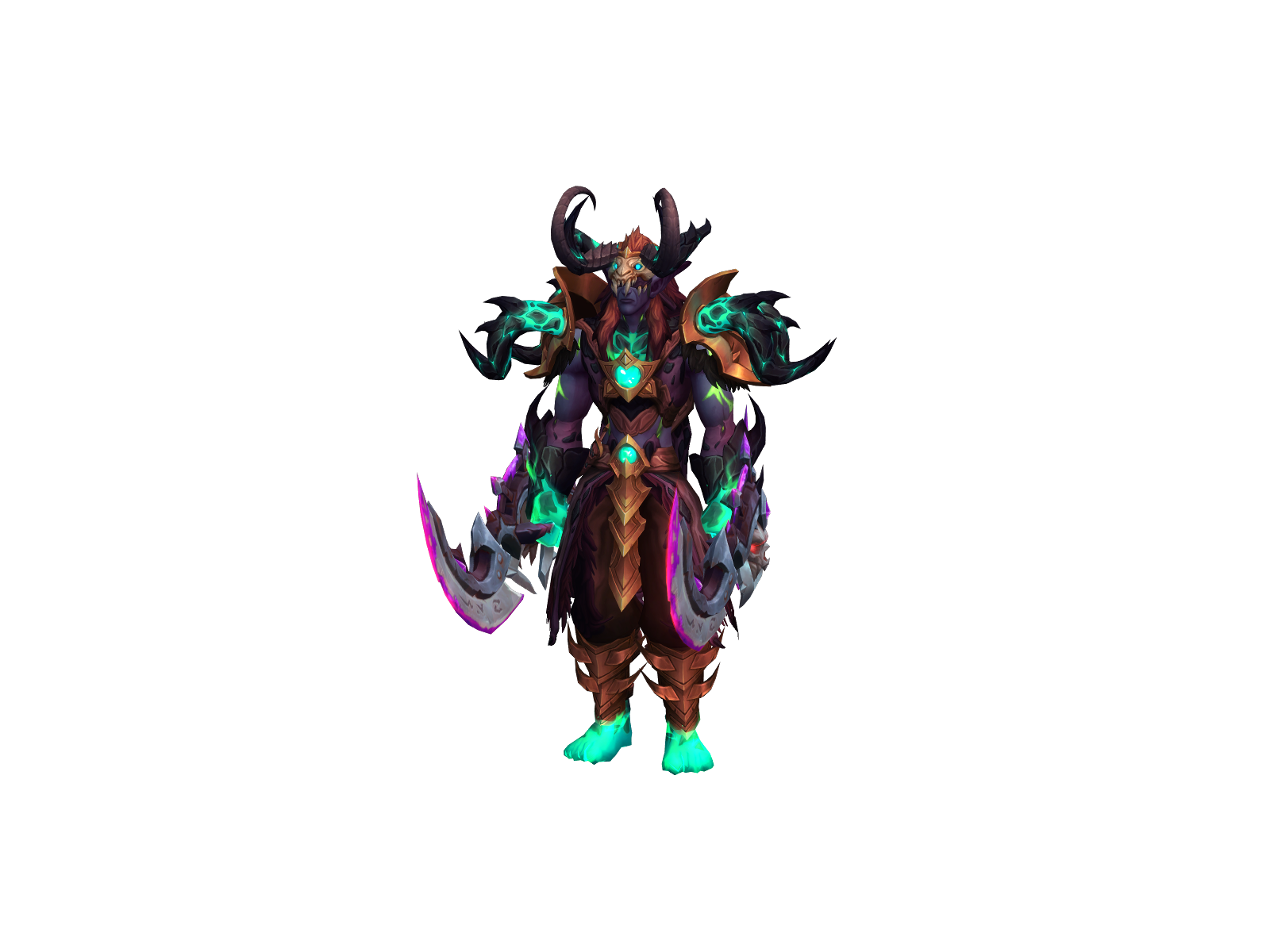 Darkerfel 3D character render