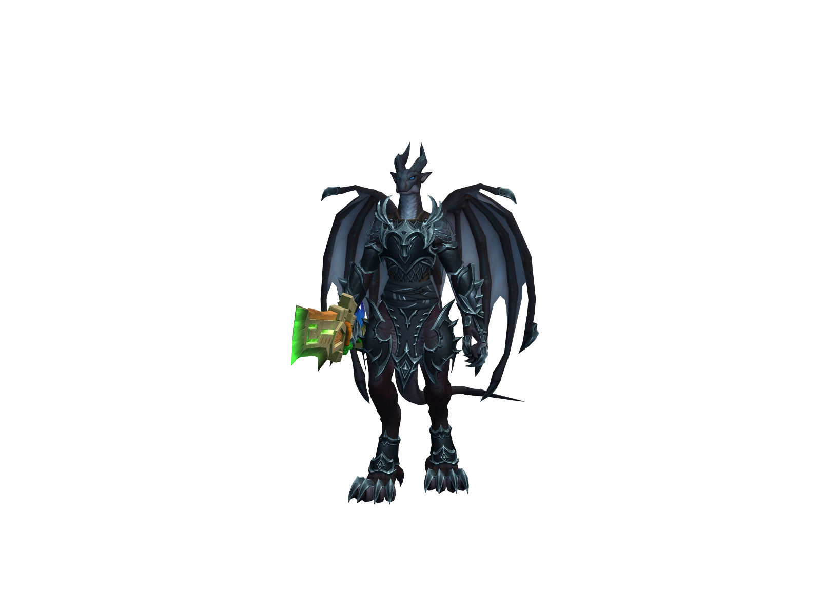 Spacewing 3D character render