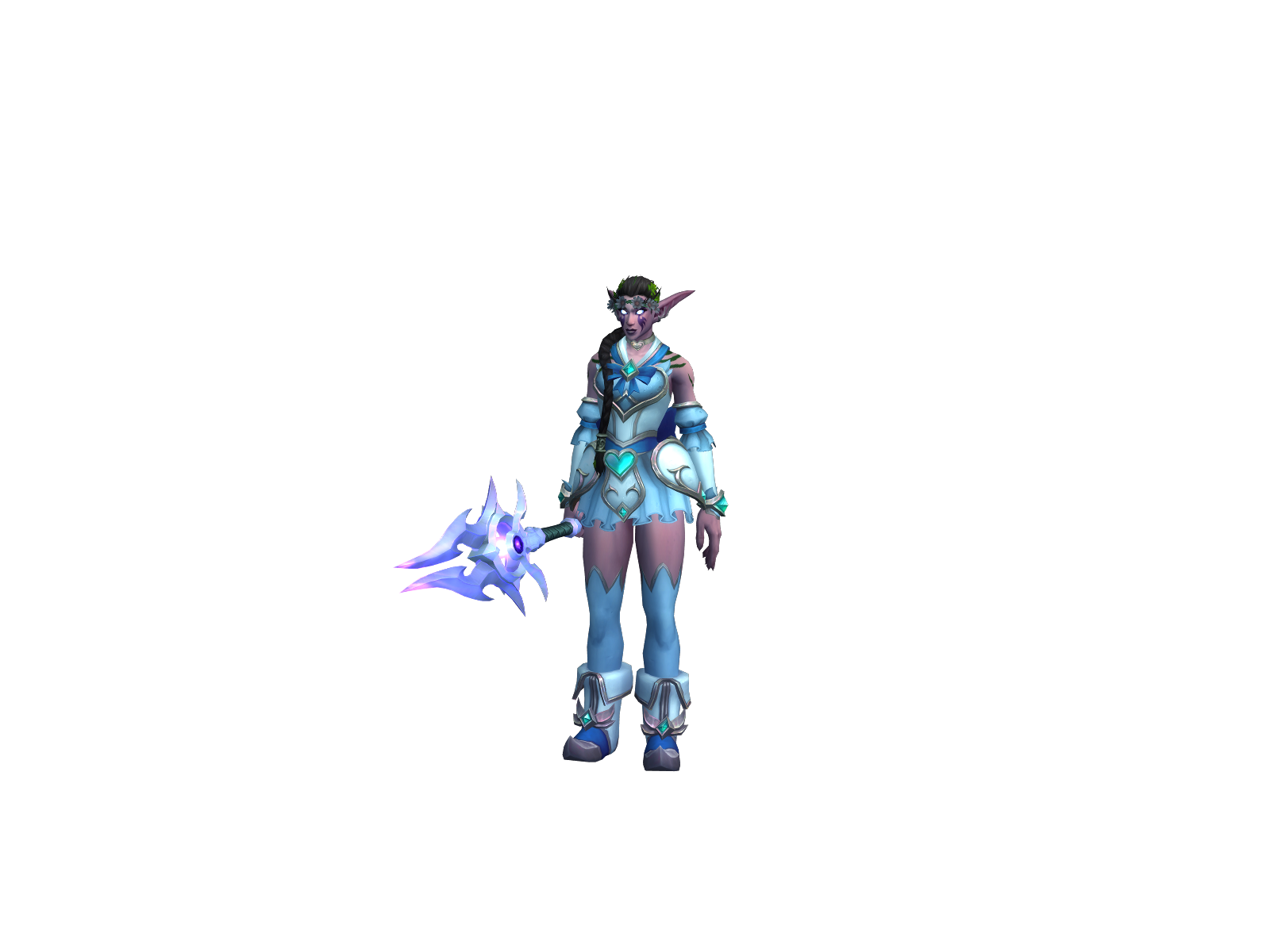 Kaciux 3D character render