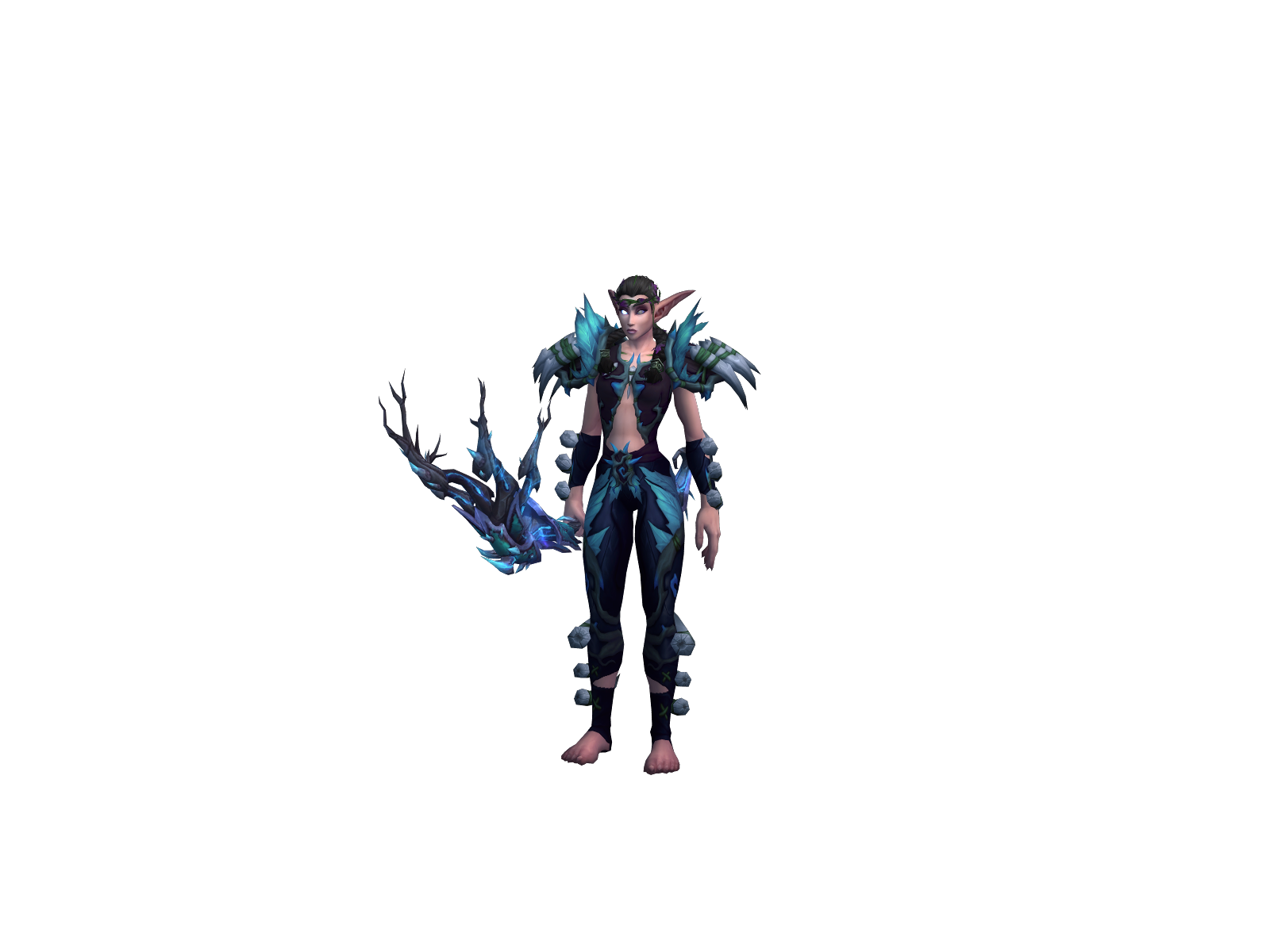 Tryant 3D character render