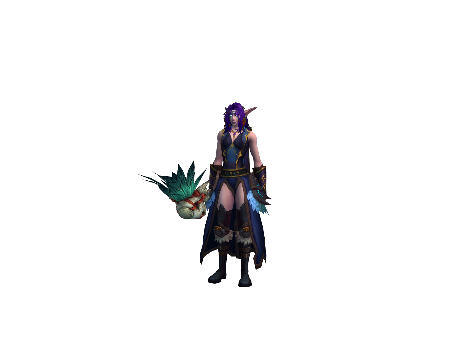 Aukî 3D character render
