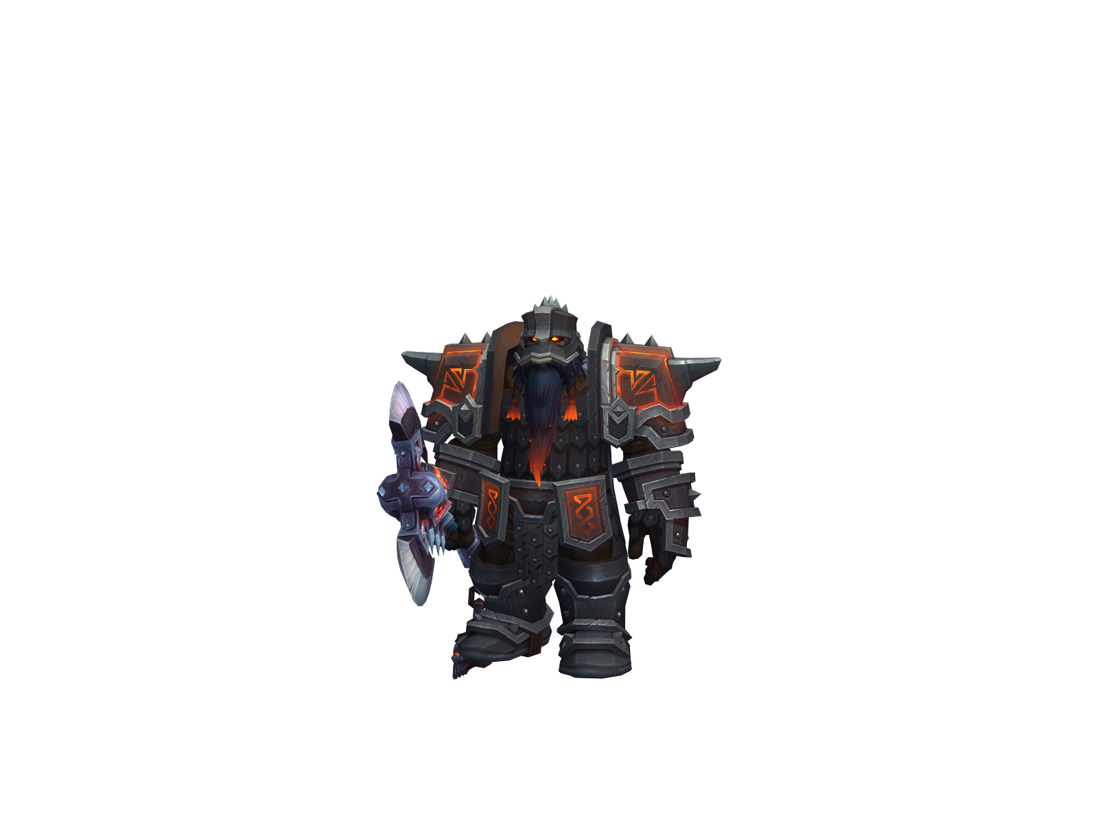 Delû 3D character render